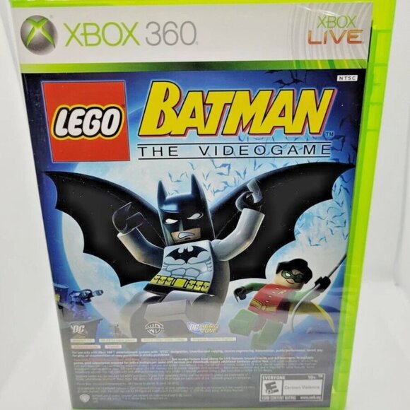 NEW Xbox 360 LEGO Batman & Pure (2 Games in 1) Factory Sealed - Picture 1 of 3